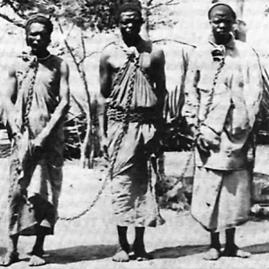 Afrikan slaves sold in Haiti
