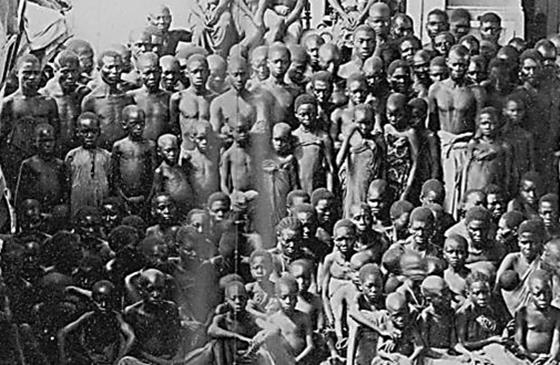 Group of slaves