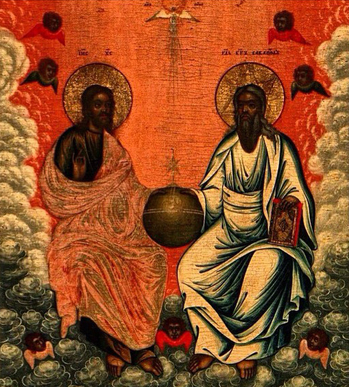 God and His son, both Black