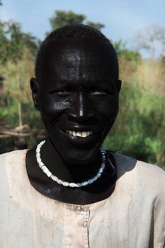 Olive coloured man from the Sudan