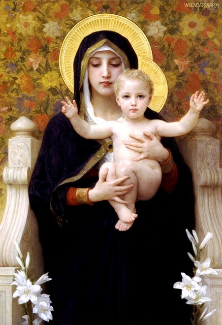 White Mary & Jesus