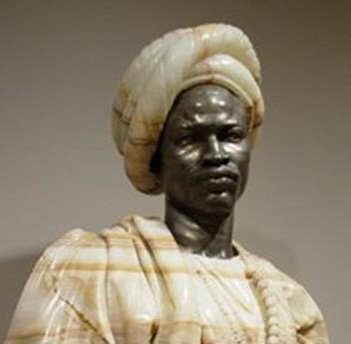 A Moorish 	statue