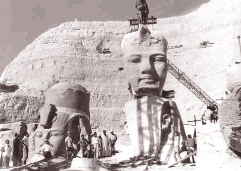 Abu Simbel face lift