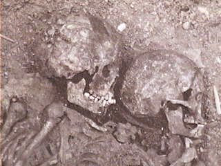 Afrikan Grimaldi skulls