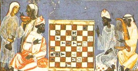 Africans playing Chess