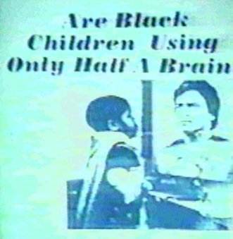 Are Black children only using half a brain