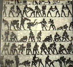 Ancient Black Egyptian Wrestling Techniques