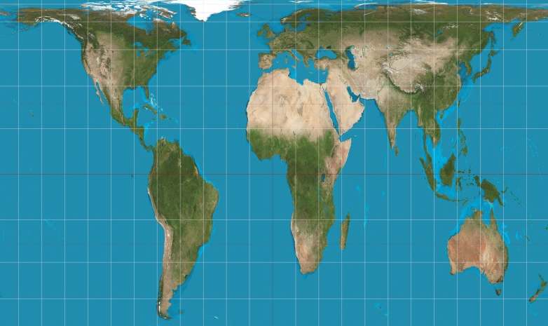 Map Peter's Projection