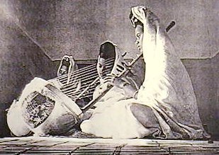 Moorish Girls playing the Kora