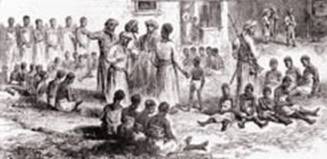 Captured slaves