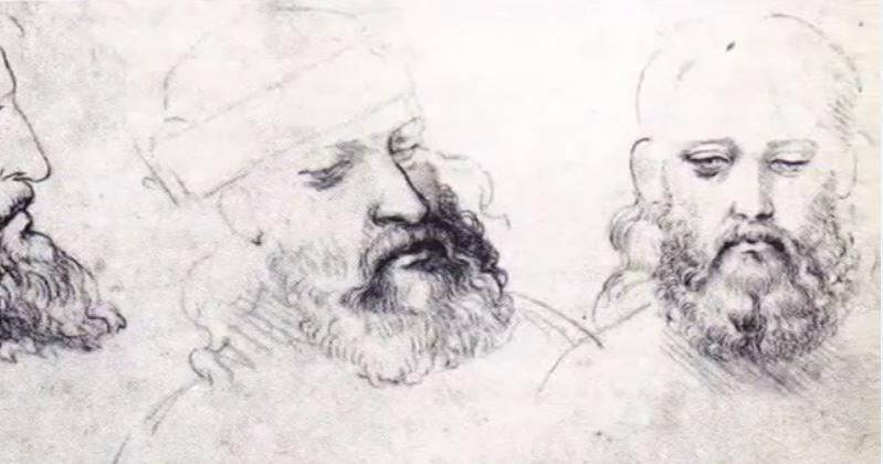 Sketch of Cesare Borgia
