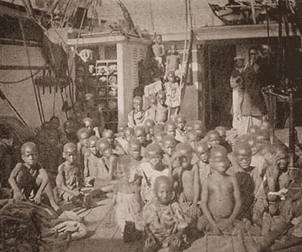 Black child slaves